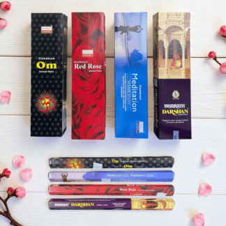 Sahumerios Darshan XL x 10 varillas en diferentes aromas