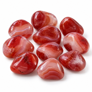 Ágata Cherry rolada de 2 a 3 cm por unidad