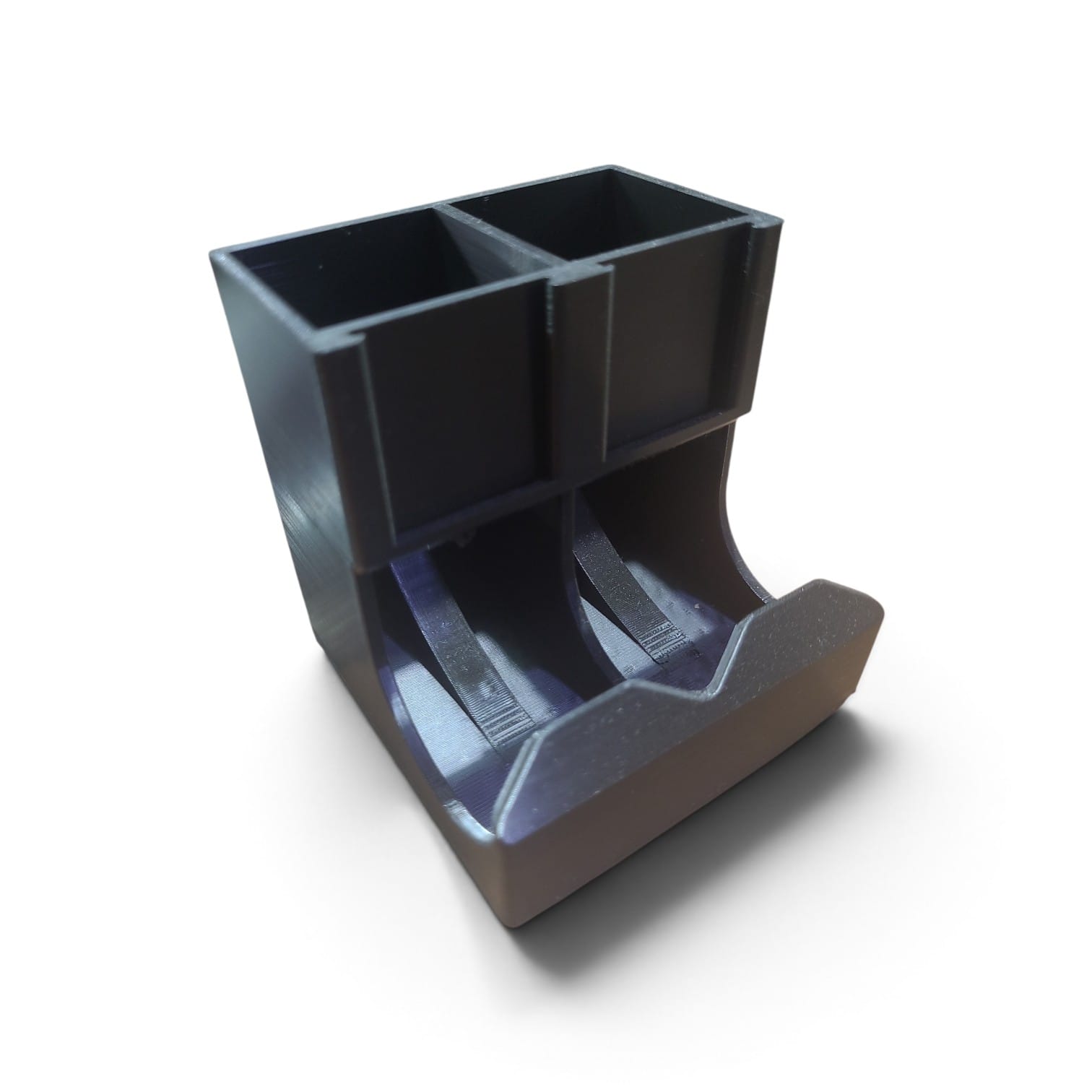 Dispenser para dos cajas de capsulas de cafe