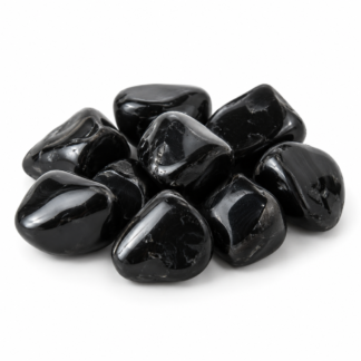Obsidiana negra rolada de 2 a 3 cm por unidad