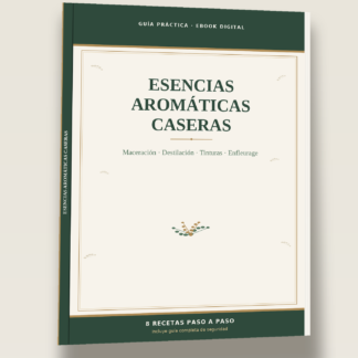 Ebook Esencias Aromáticas Caseras - guía práctica en PDF con 8 recetas paso a paso